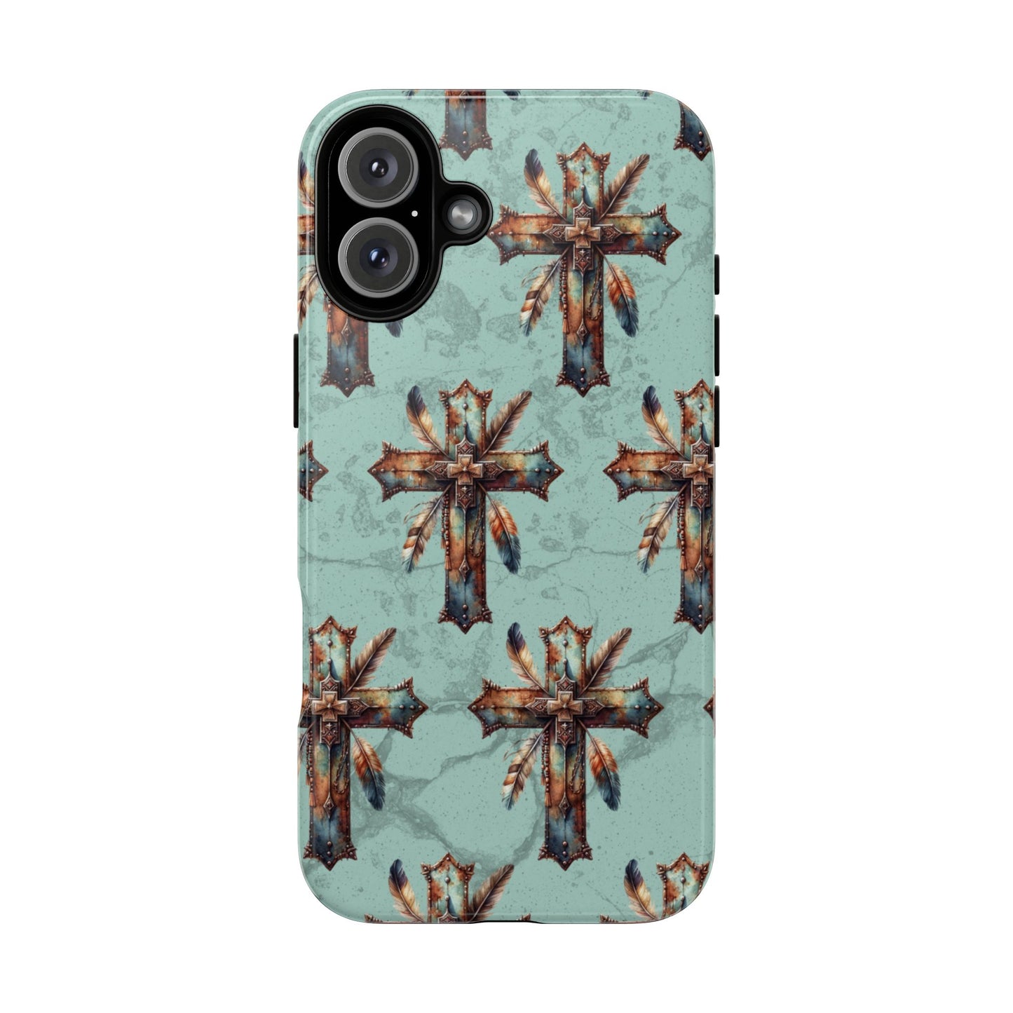 Crosses And Feathers Tough Case