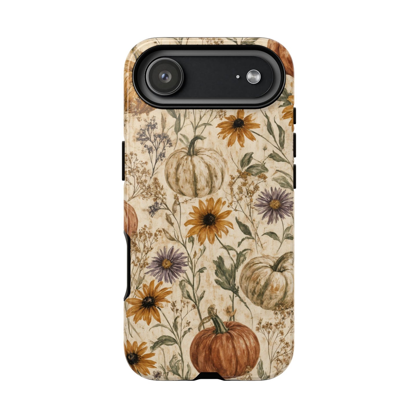 Pumpkin Wildflower Tough Case
