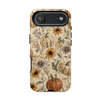 Pumpkin Wildflower Tough Case