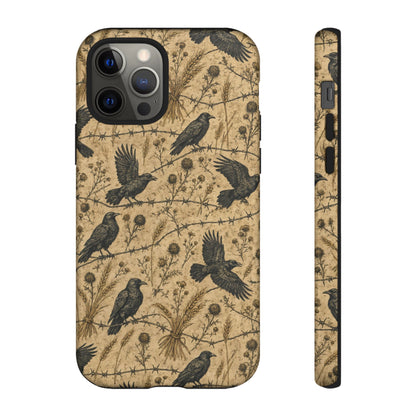 Crow Wheat Barbwire Tough Case