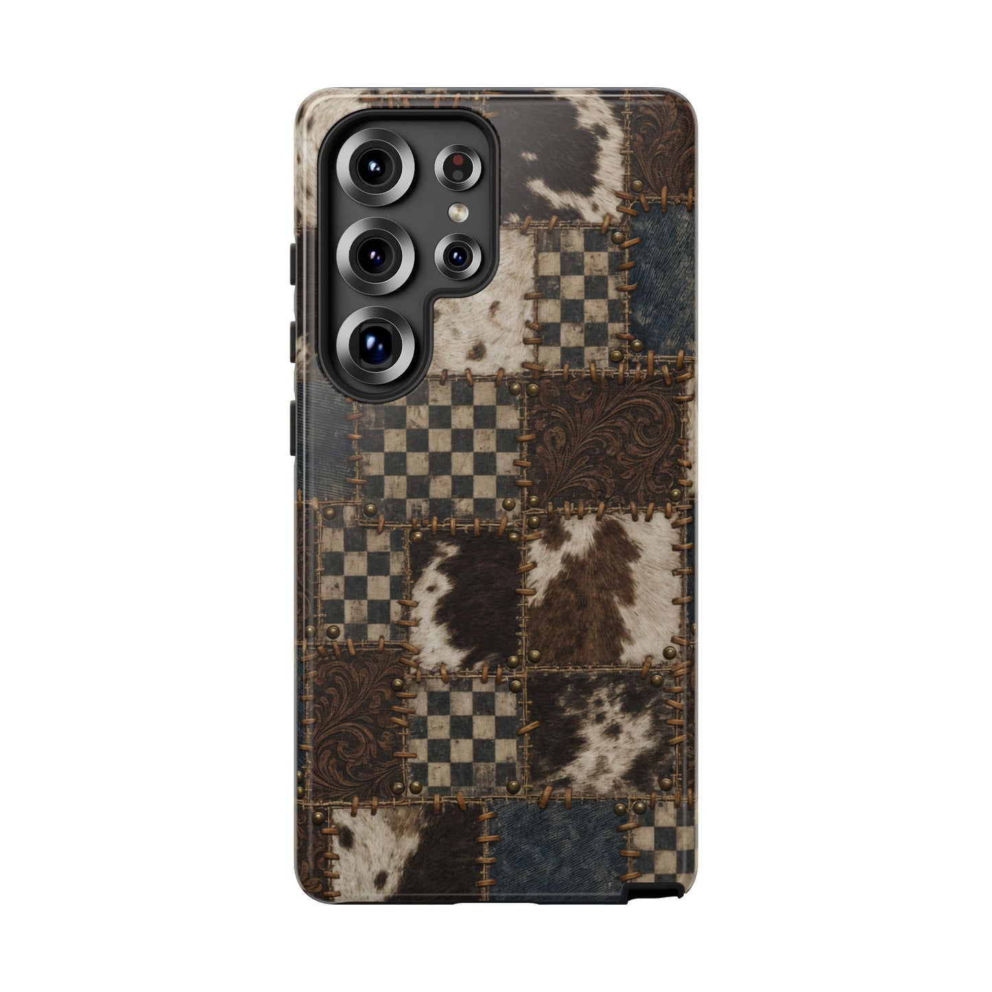 Tooled Patchwork Tough Case