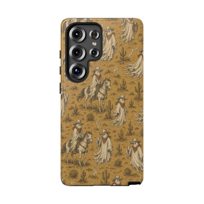 Ghost Cowboy Toile Tough Case