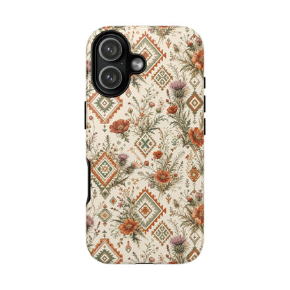 Aztec Wildflowers Tough Case