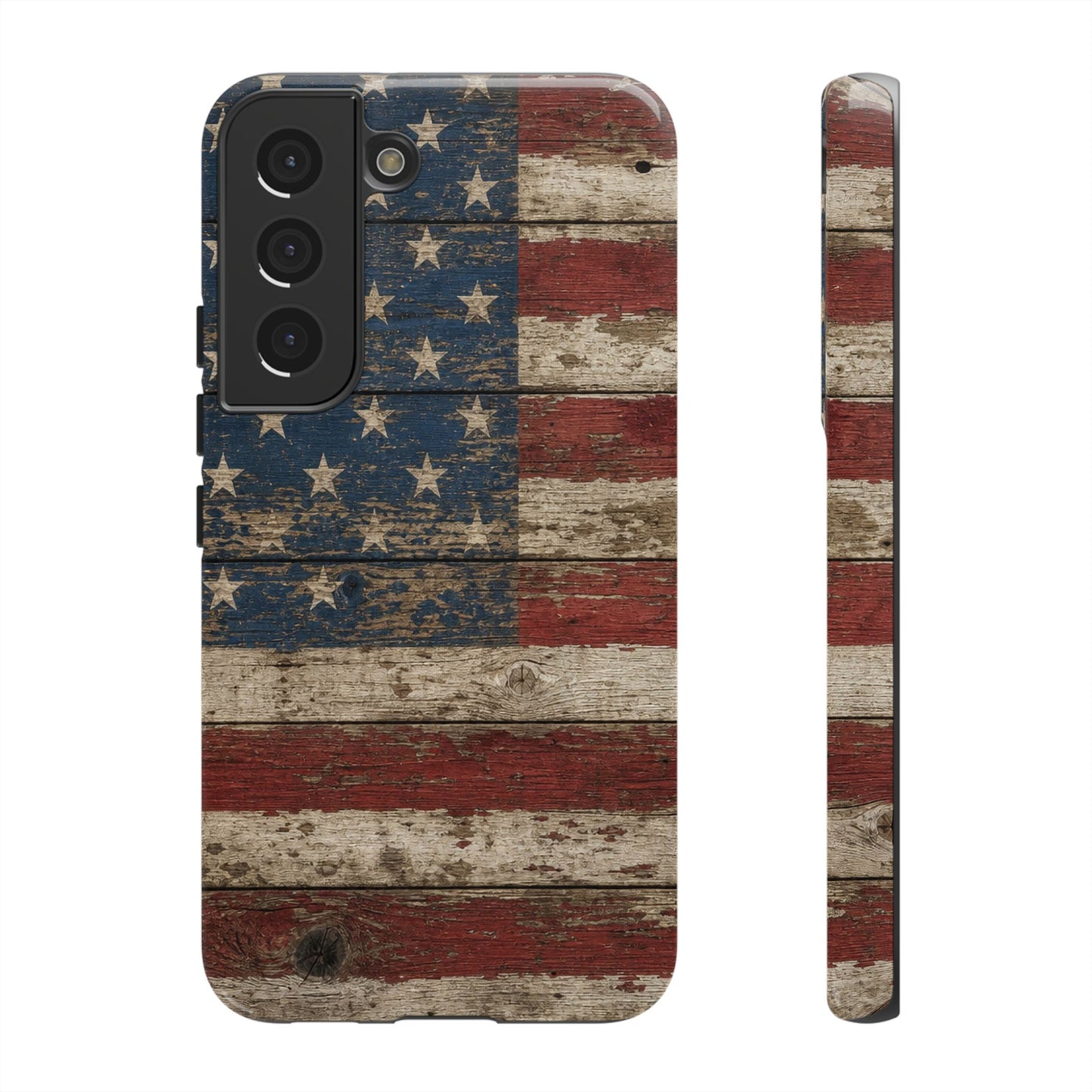 Barnwood Flag Tough Case