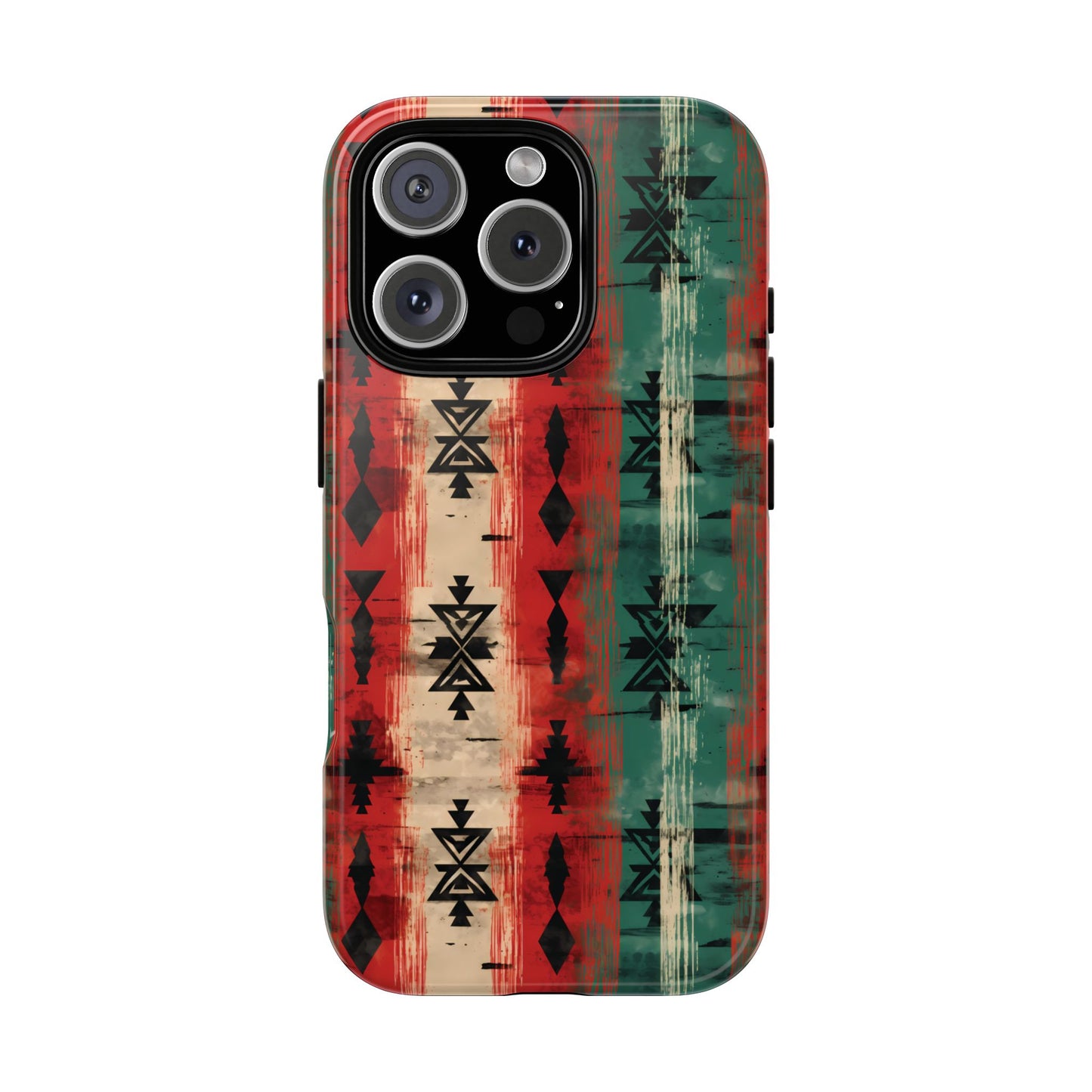 Christmas Grunge Aztec Tough Case