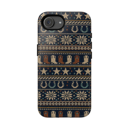 Fair Isle Boots Tough Case