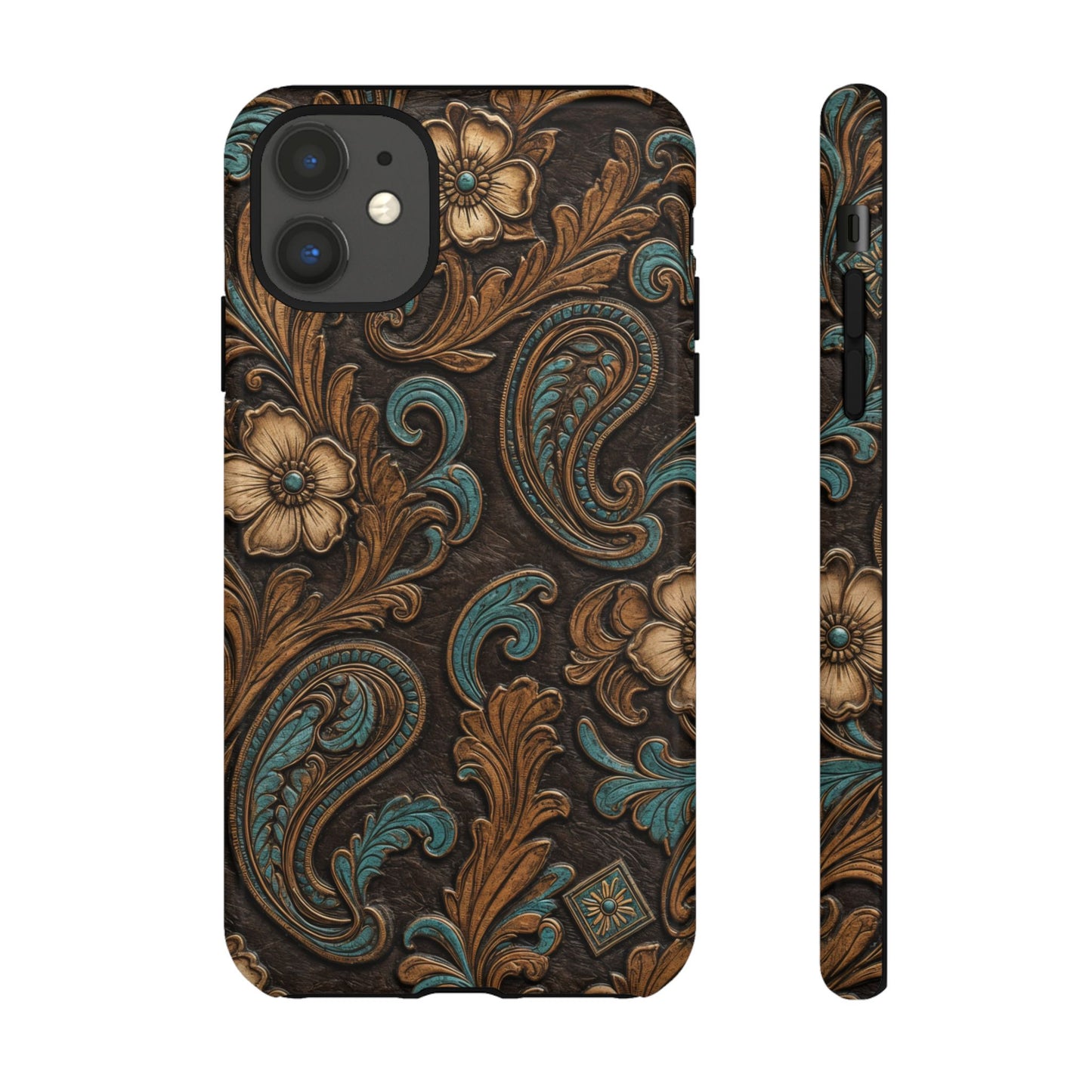 Tooled Paisley Tough Case