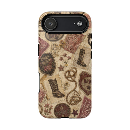 Cowgirl Collage Magnetic Case