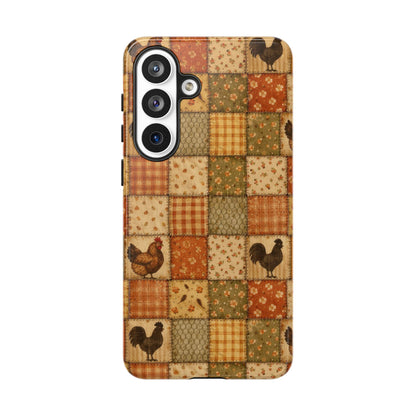 Chickens Patchwork Tough Case