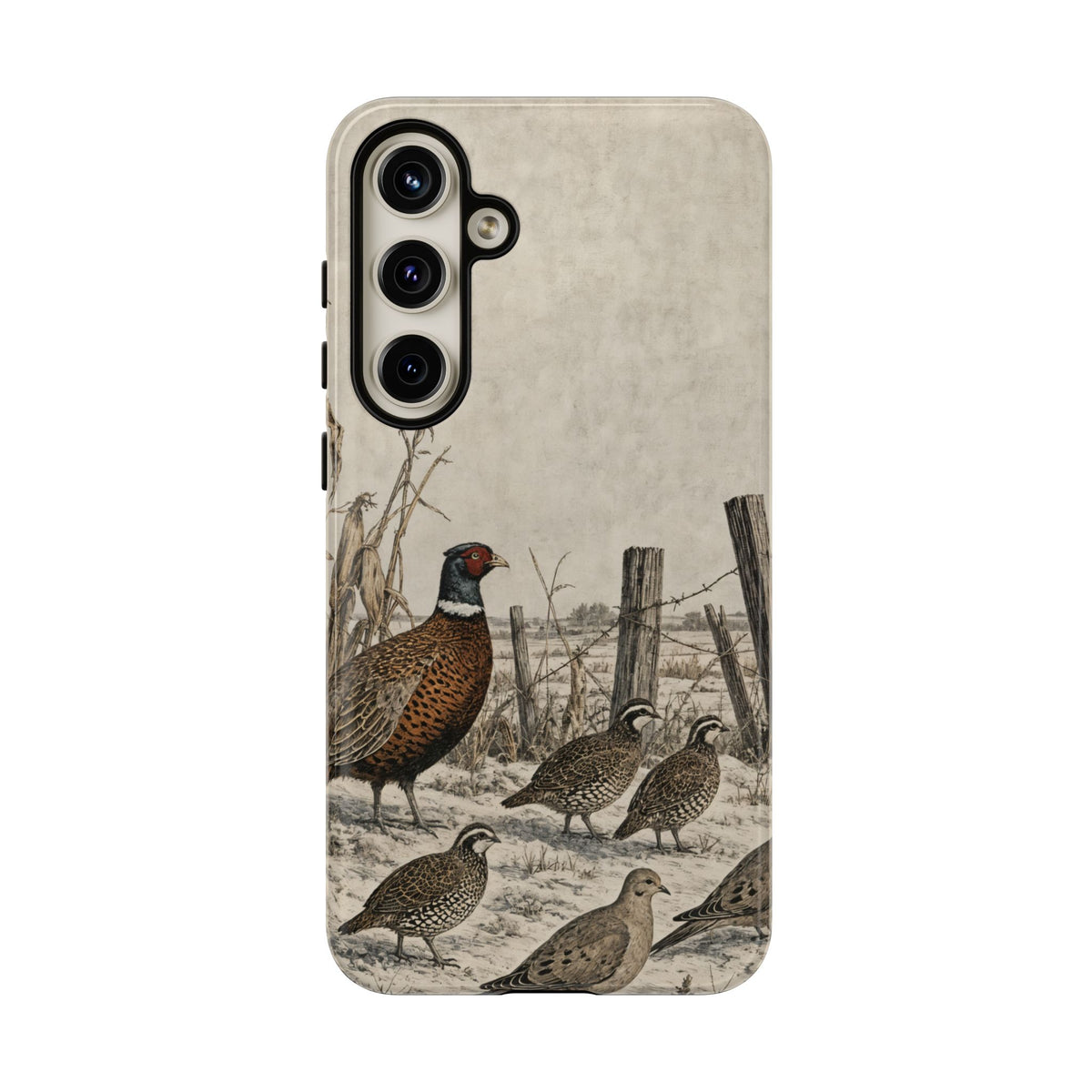 Winter Fencerow Tough Case