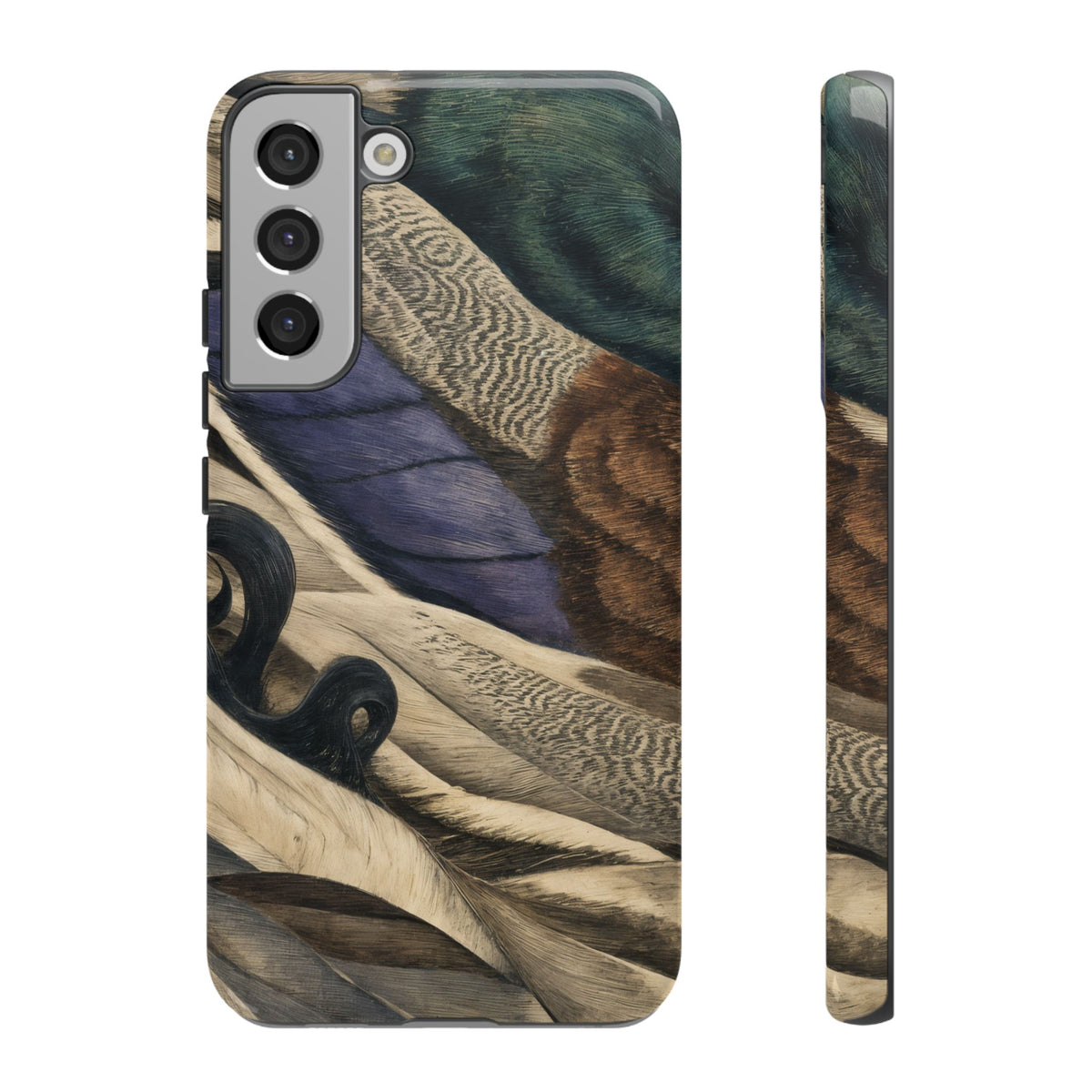 Mallard Feathers Tough Case