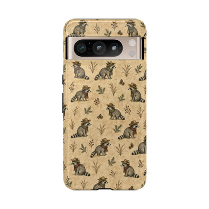 Cowboy Raccoons Tough Case
