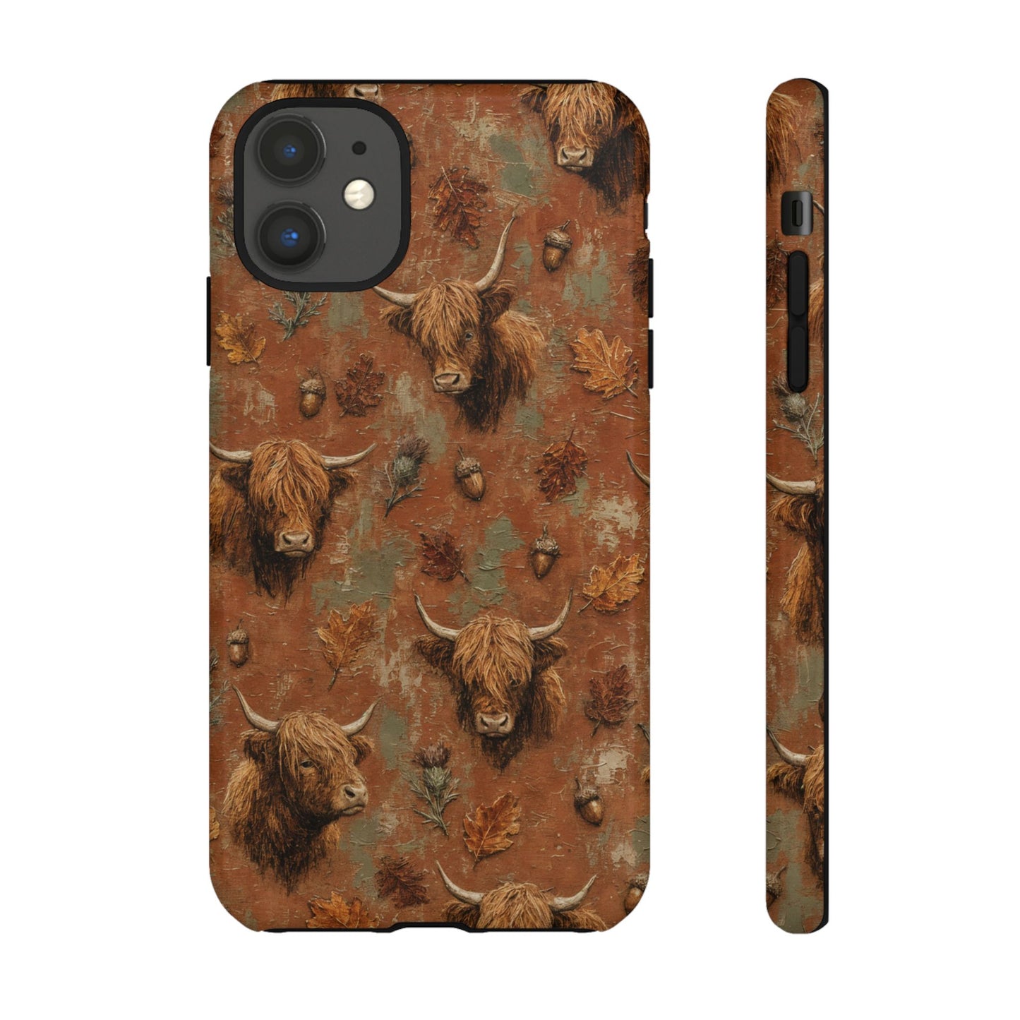 Autumn Highland Cow Tough Case