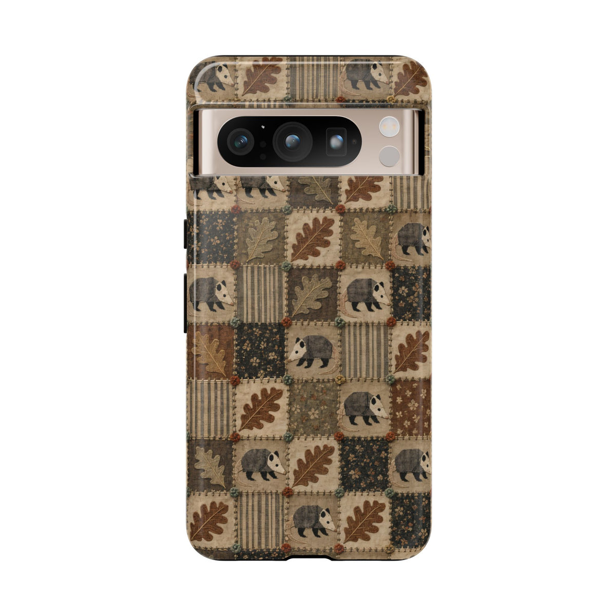 Opossum Patchwork Tough Case