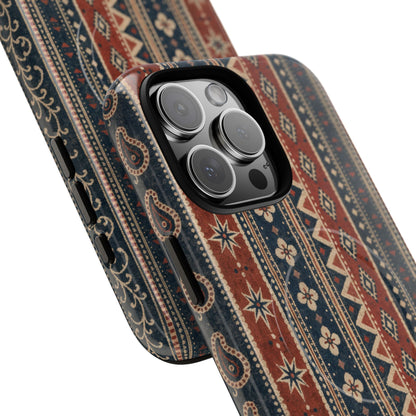 Bandana Stripe Magnetic Case