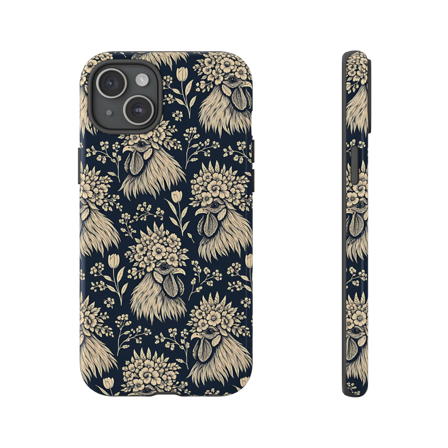Floral Rooster Tough Case