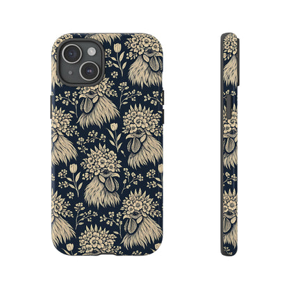 Floral Rooster Tough Case