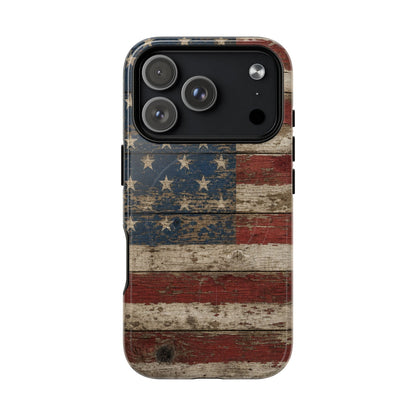 Barnwood Flag Magnetic Case