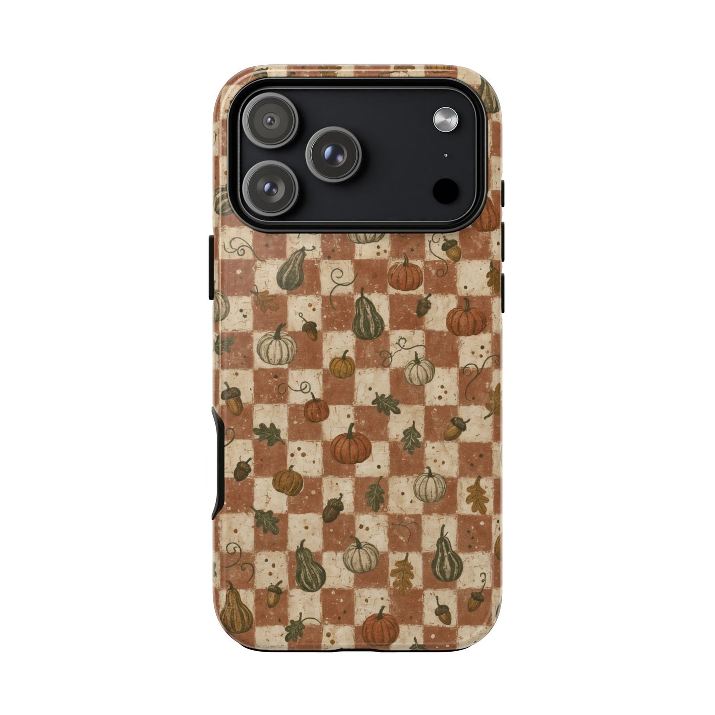 Pumpkin Checker Tough Case