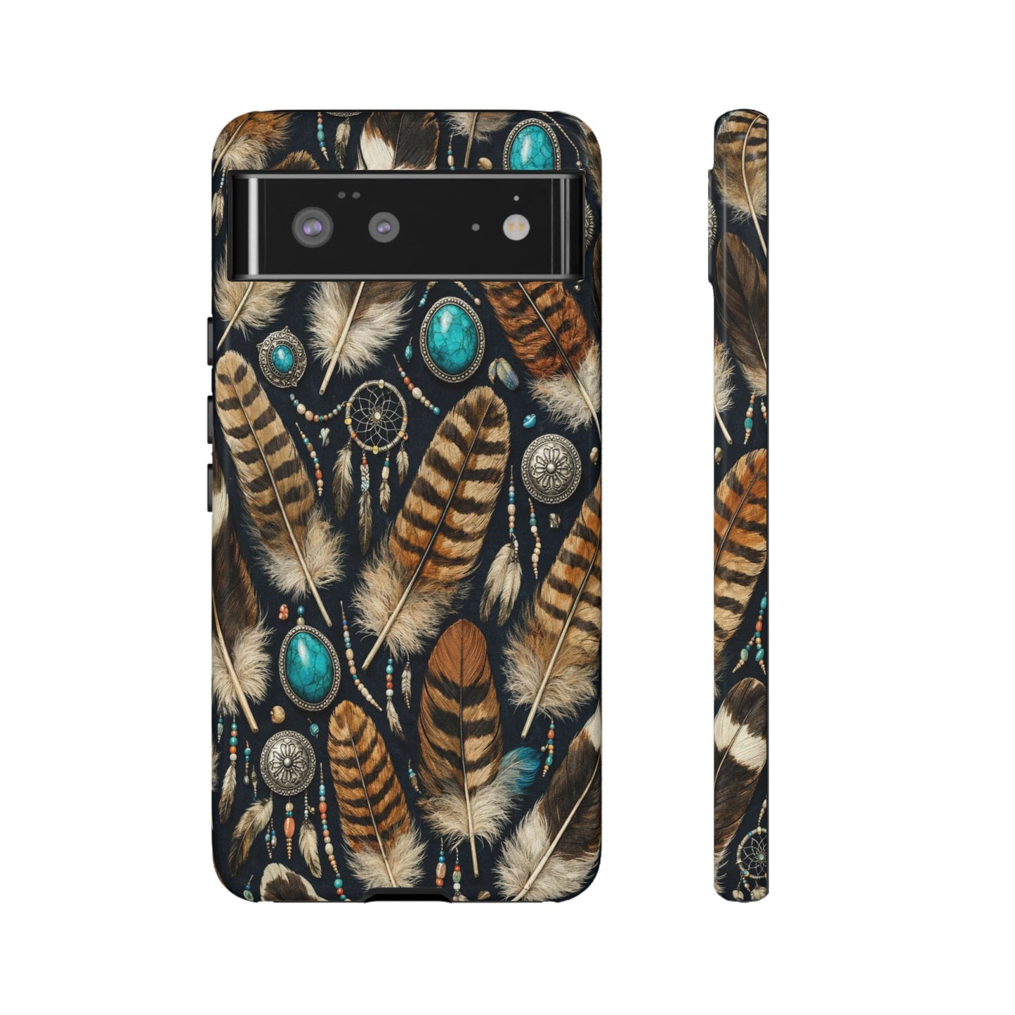 Southwest Feather Tough Case