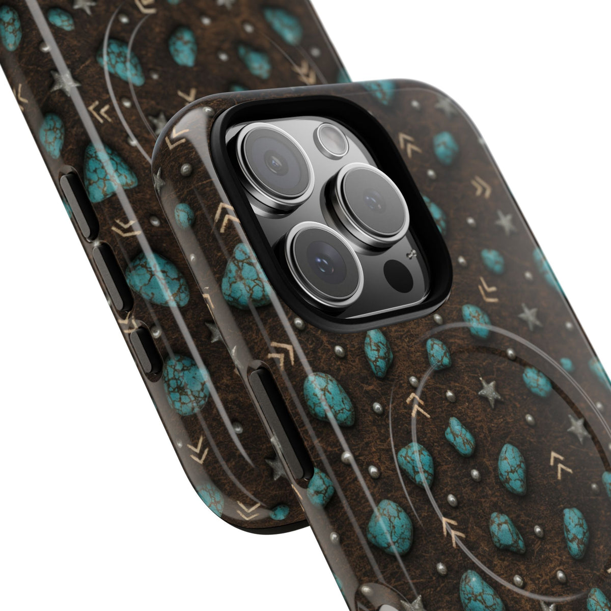 Turquoise Nuggets Magnetic Case