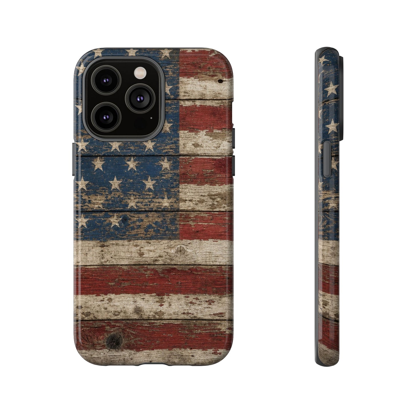 Barnwood Flag Tough Case