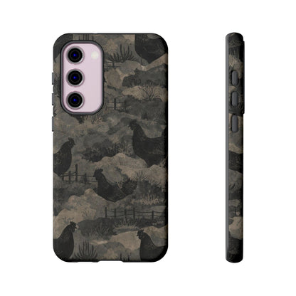 Camo Chickens Tough Case