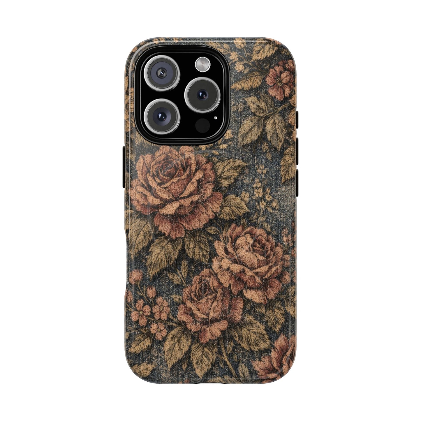 Denim Blooms Magnetic Case