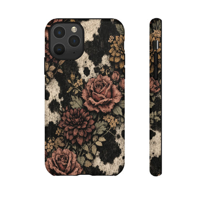 Cowhide Bloom Tough Case