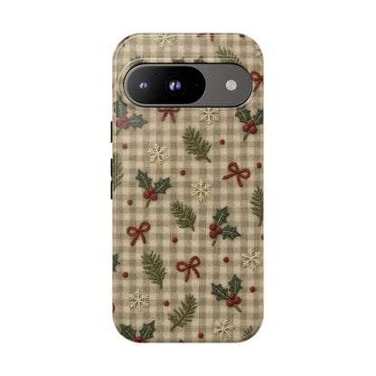 Gingham Holly Tough Case
