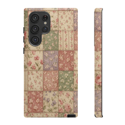 Pink Patchwork Tough Case