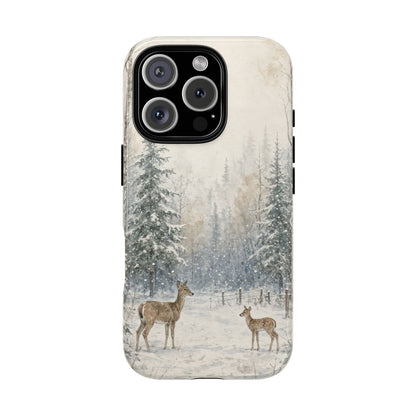 Snowy Doe Tough Case