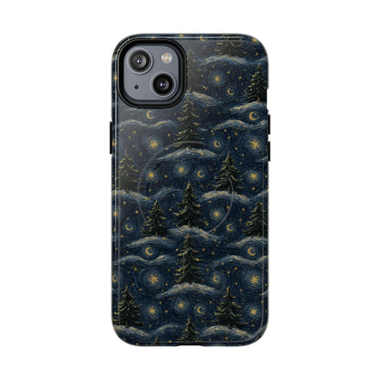 Starry Night Pines Magnetic Case