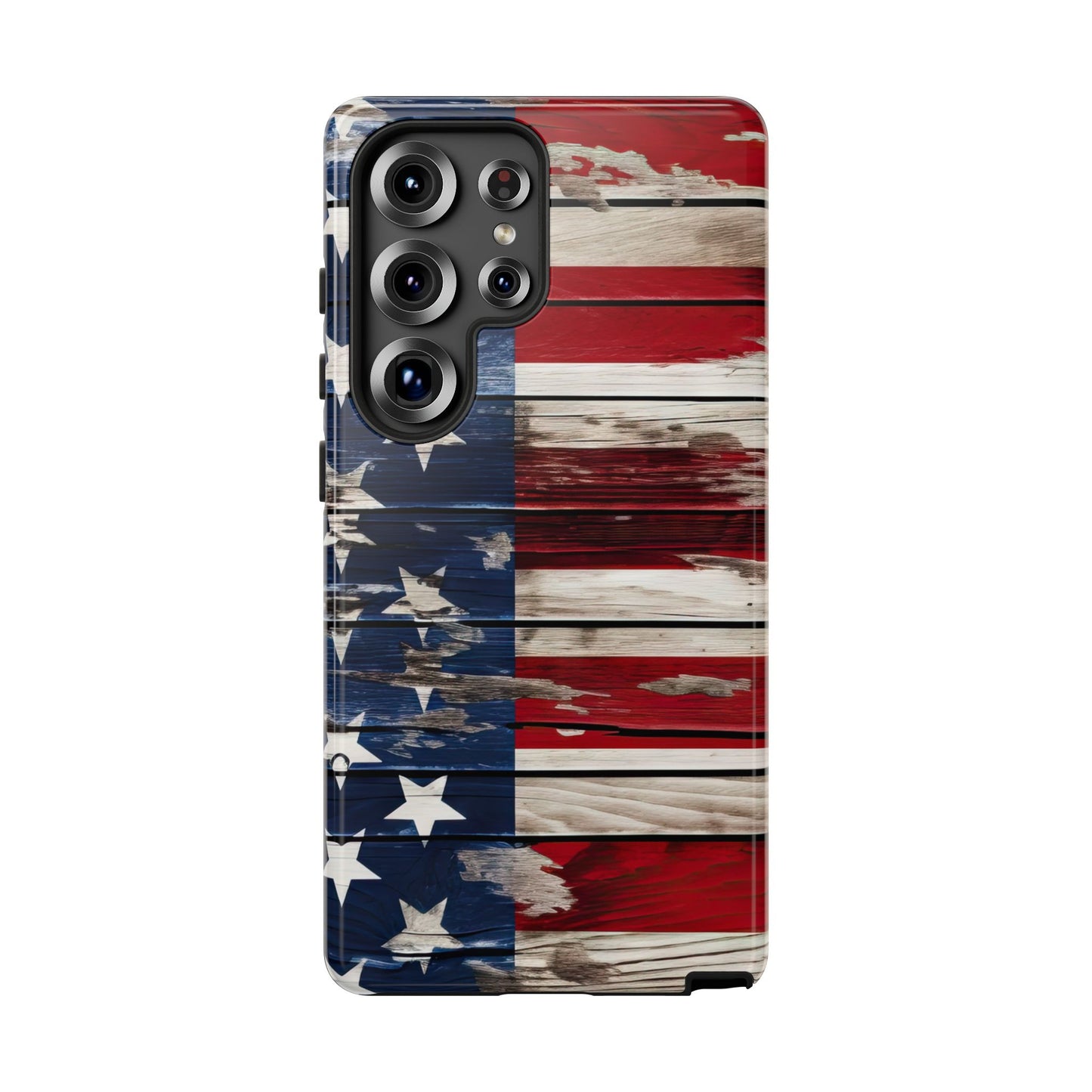 Wood Stars Stripes Tough Case