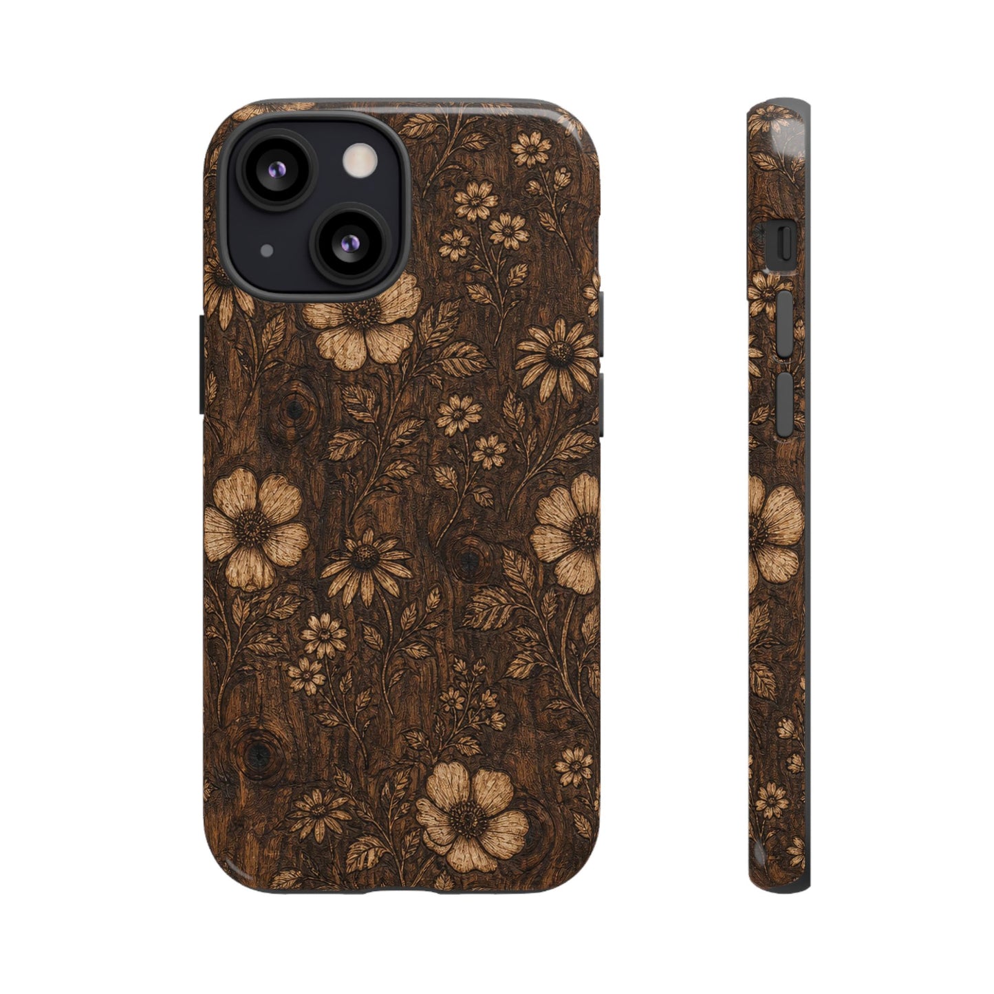 Floral Bark Tough Case