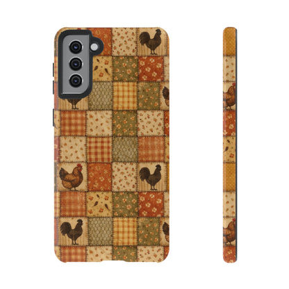 Chickens Patchwork Tough Case
