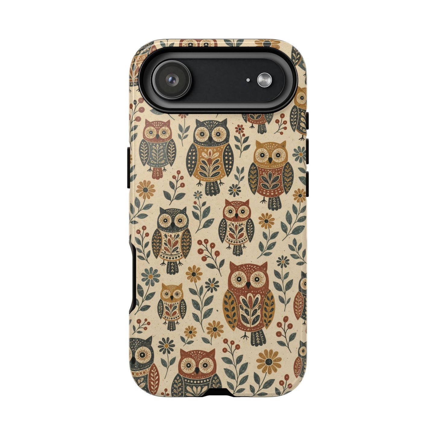 Folk Owls Tough Case