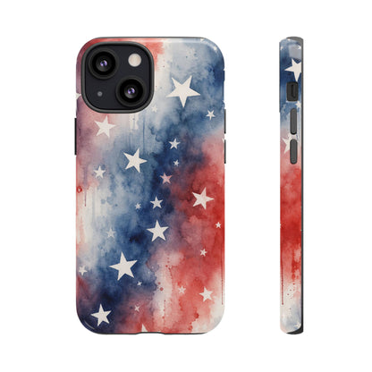 Patriotic Watercolor Tough Case
