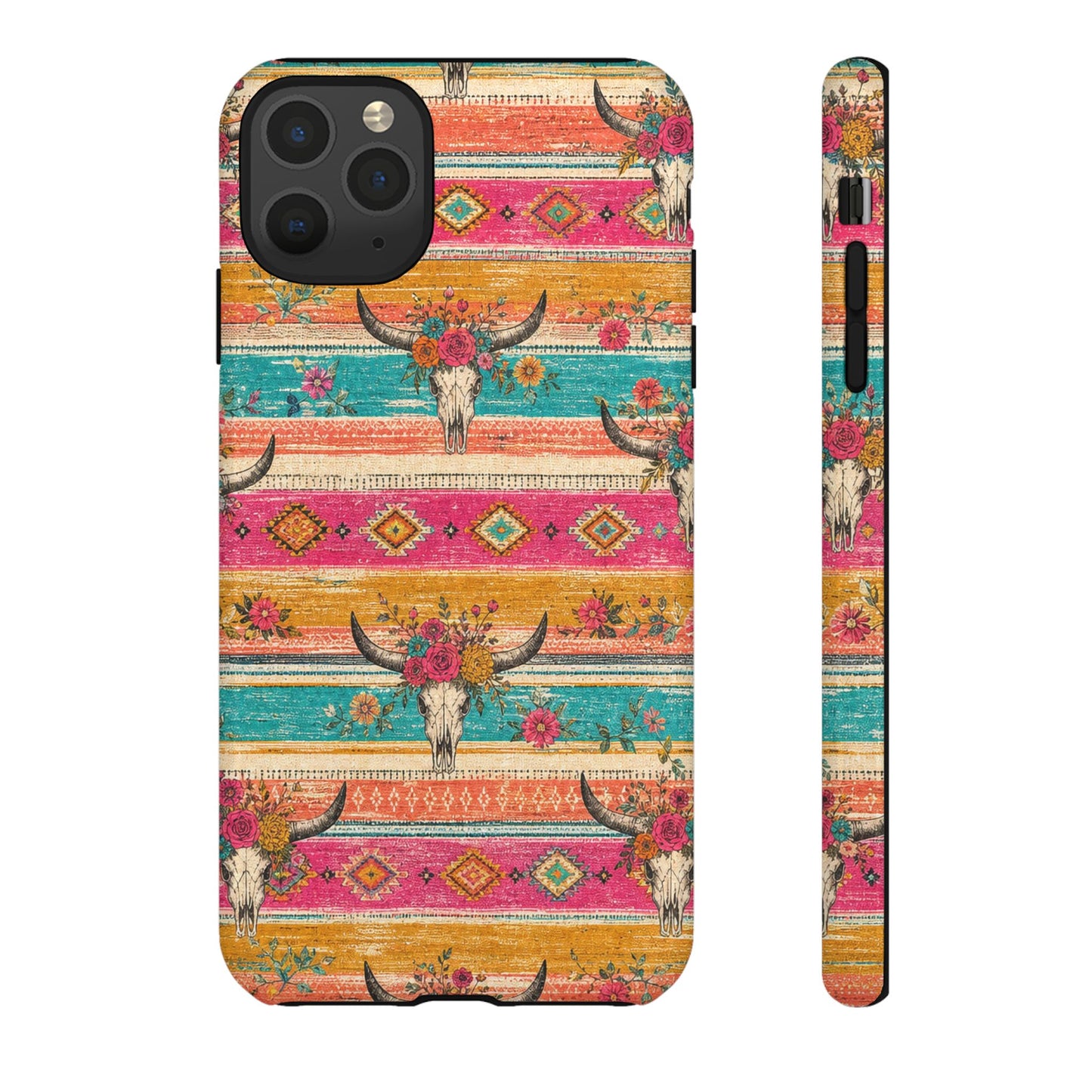 Serape Skull Tough Case