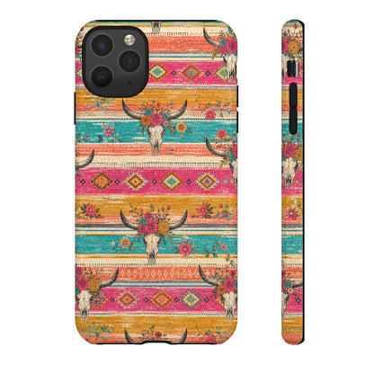 Serape Skull Tough Case