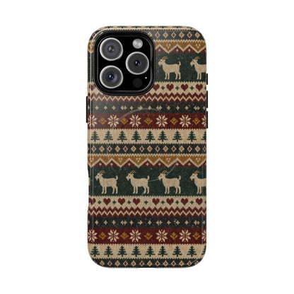 Fair Isle Goats Magnetic Case