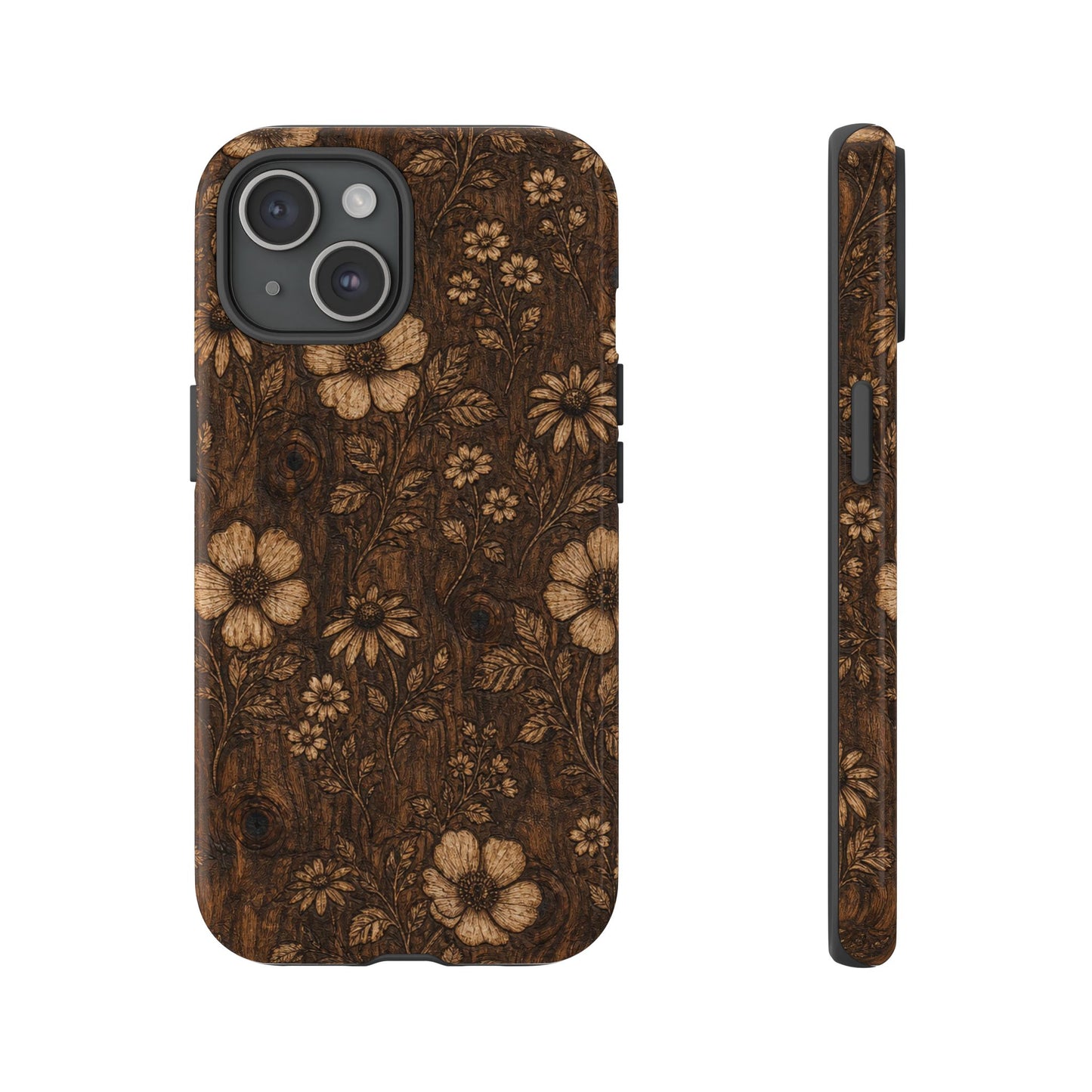 Floral Bark Tough Case