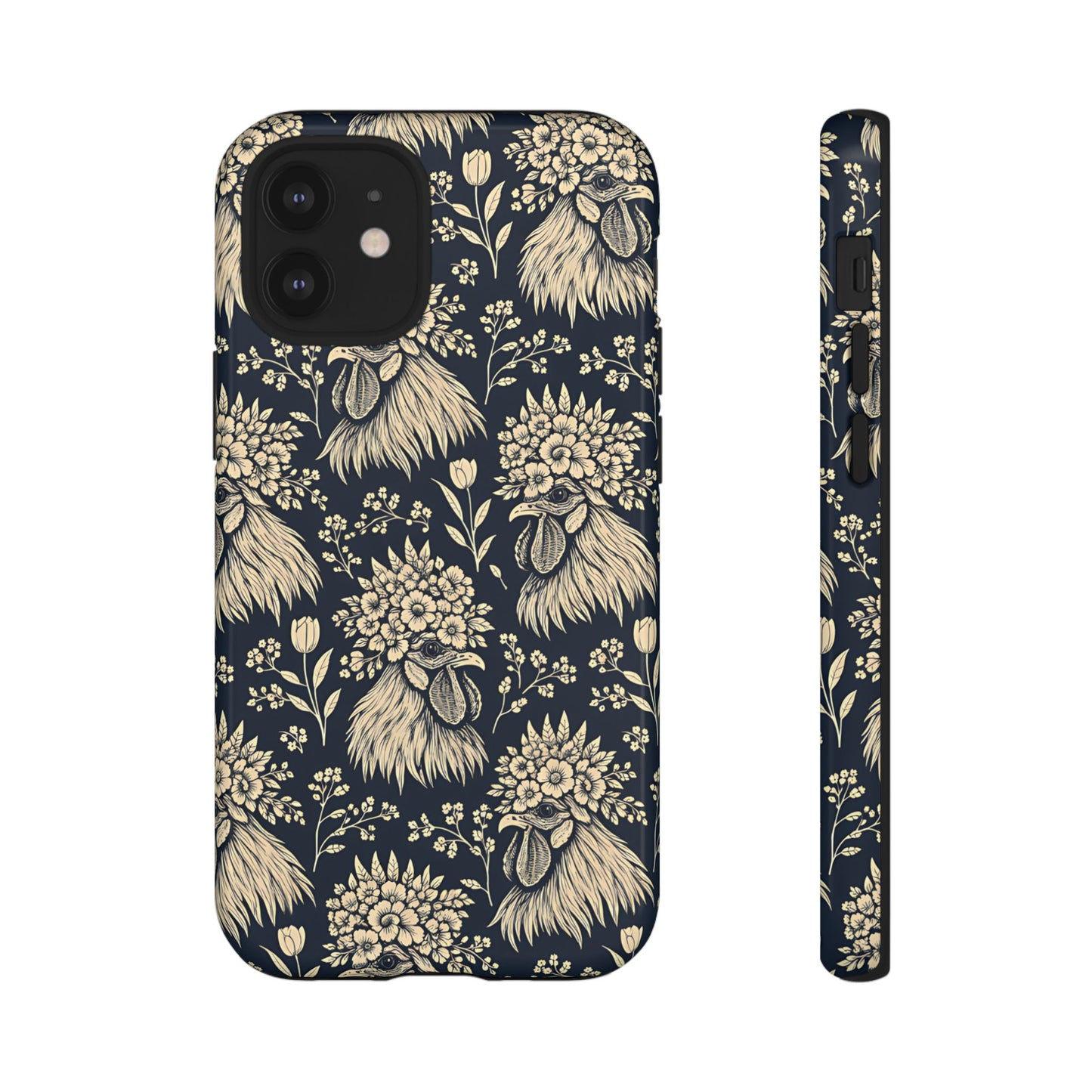 Floral Rooster Tough Case