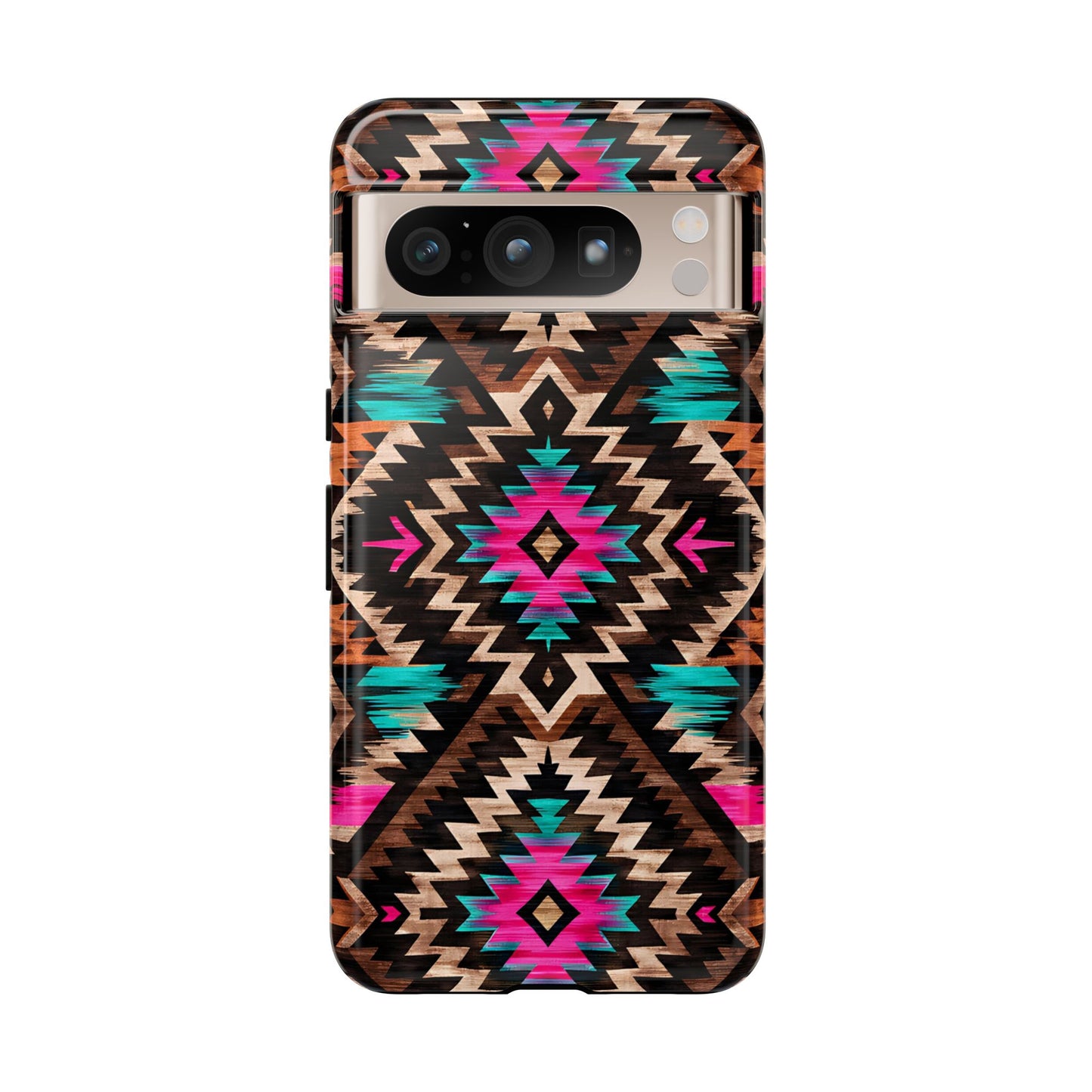 Neon Aztec Rug Tough Case