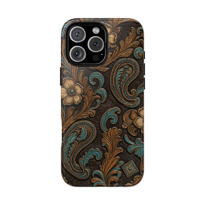 Tooled Paisley Tough Case