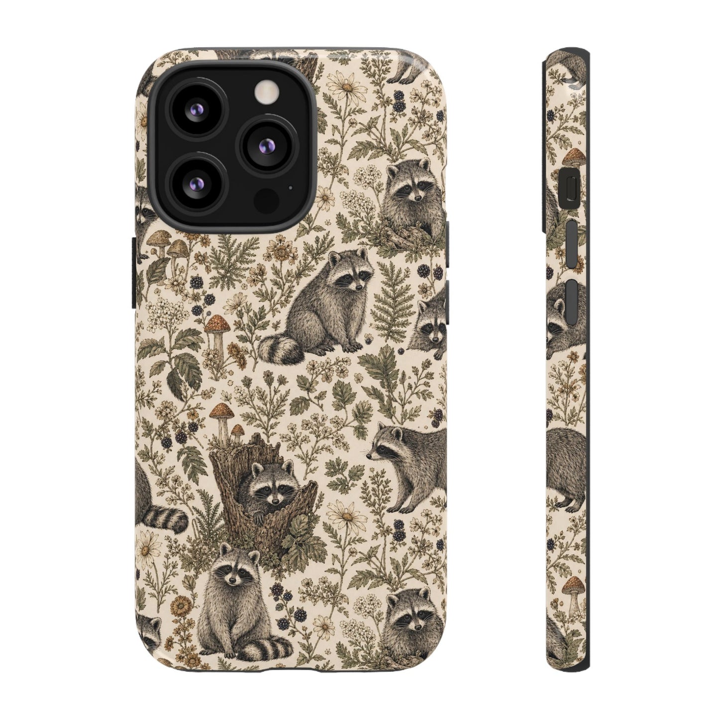 Cottage Core Raccoon Tough Case