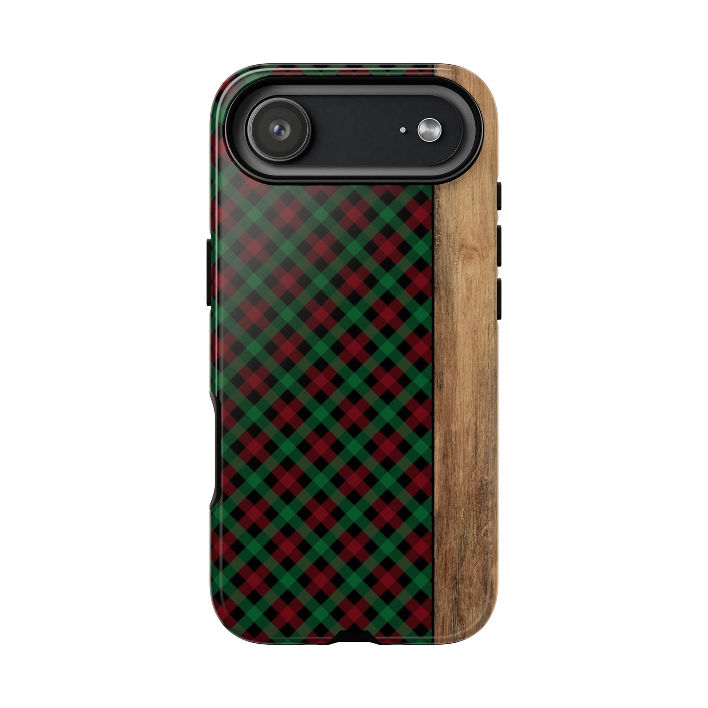 Red Green Plaid Tough Phone Case
