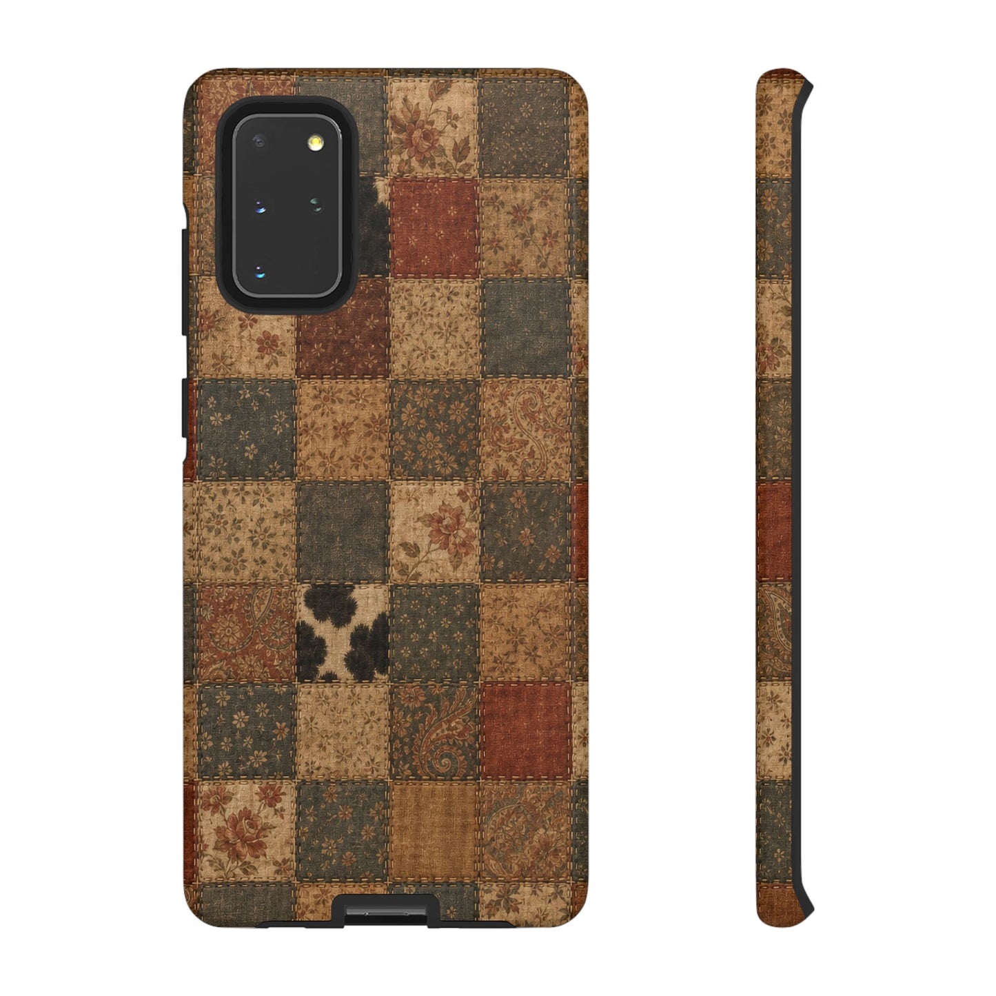Rustic Patchwork Tough Case