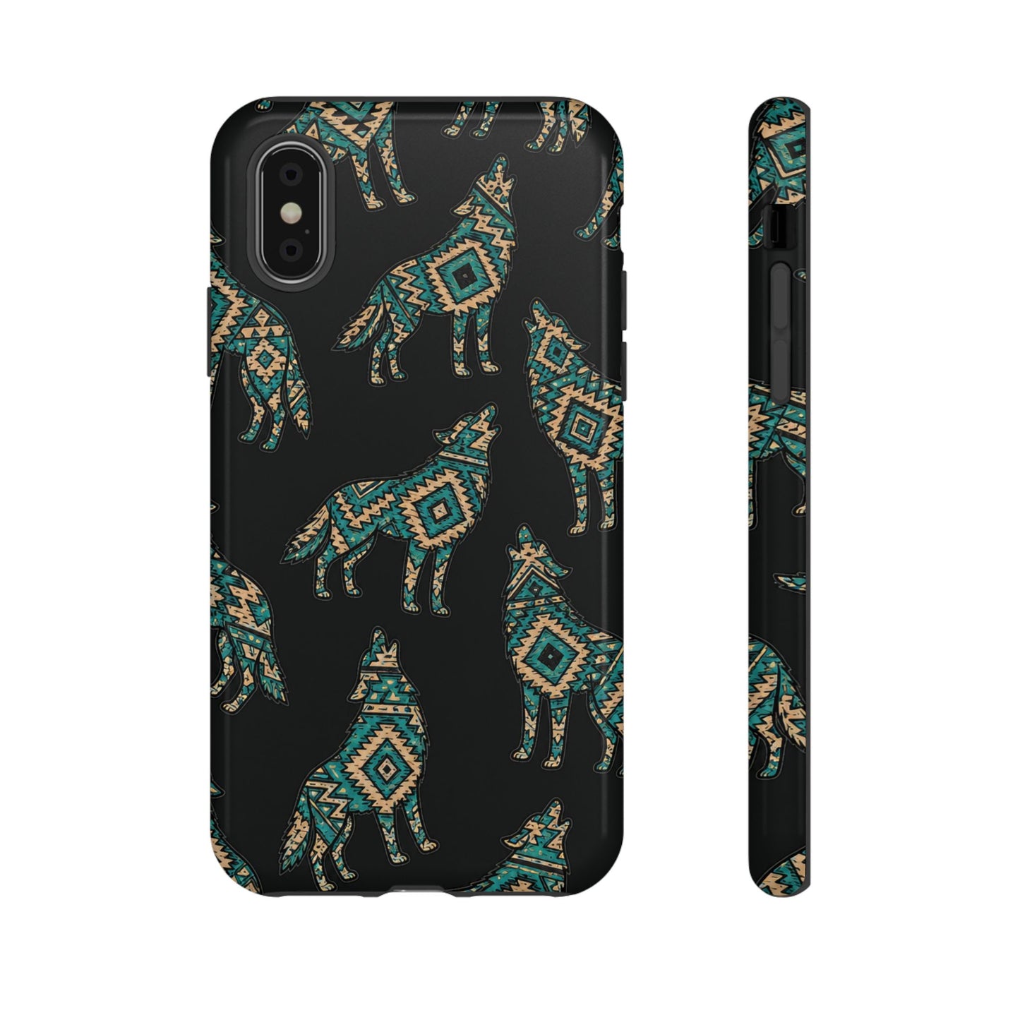 Turquoise Wolf Tough Case