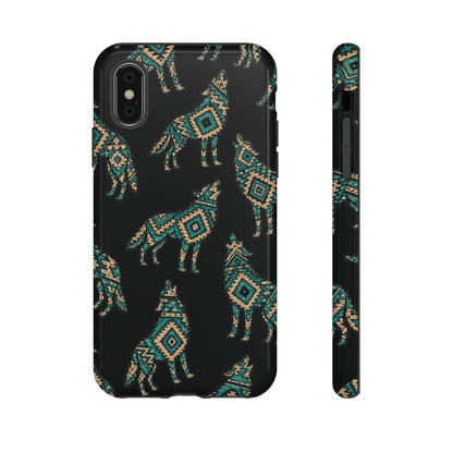 Turquoise Wolf Tough Case